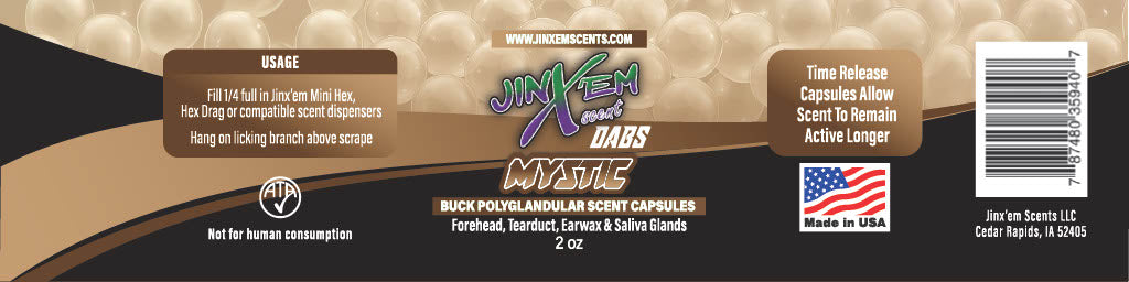 Mystic Polyglandular Scent Dabs
