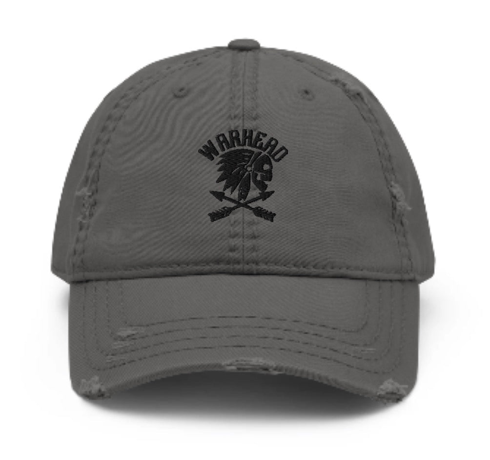 Warhead Logo Distressed Dad Hat