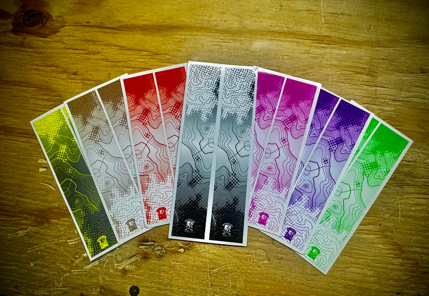 Contour warhead logo wraps