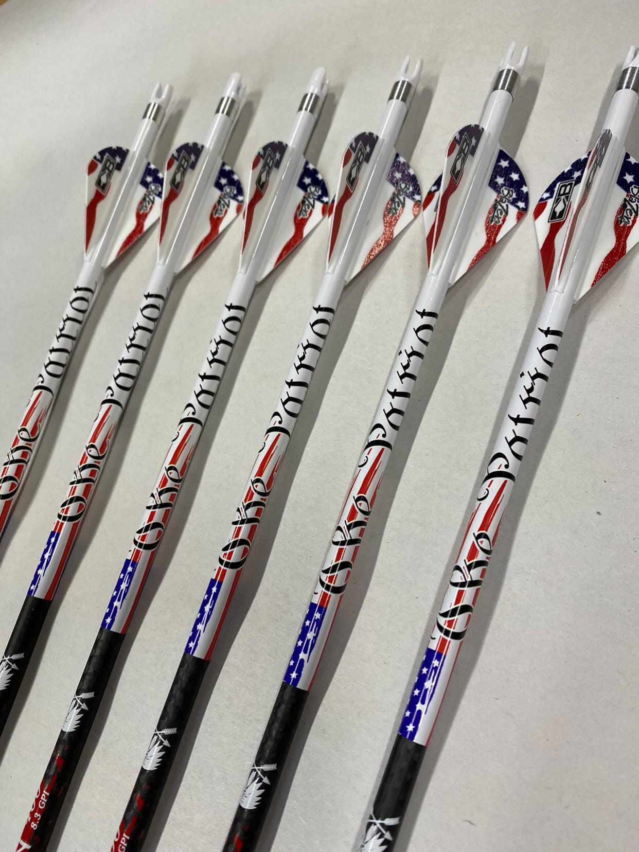 The Patriot .204 Reign arrow 6pack