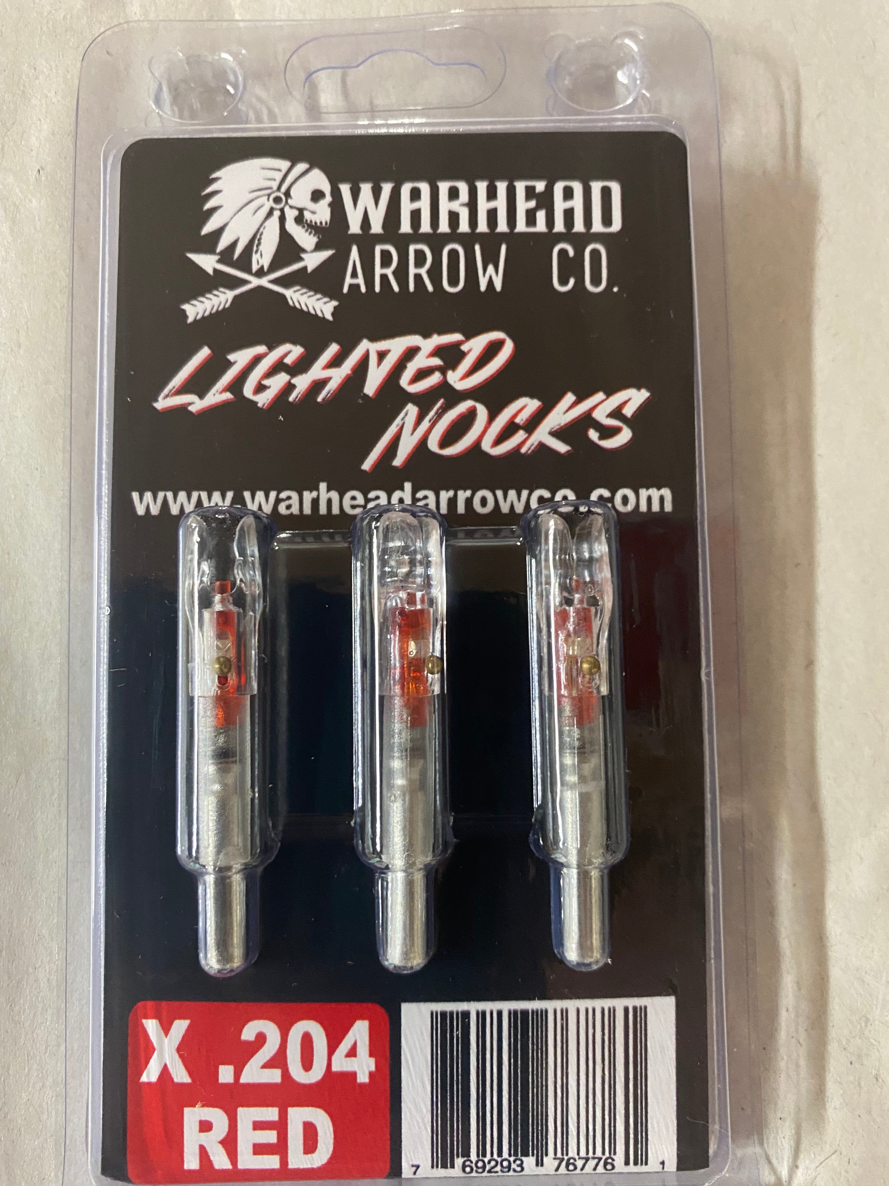 G/4.2mm Lighted Nocks for Arrows with .165.204 Inside Diameter 3PCS with  X Bushings,Screwdriver Included