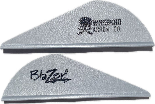 Blazer Warhead logo vanes silver 36 pk