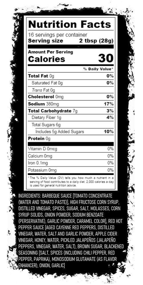 Hot Shot BBQ Sauce