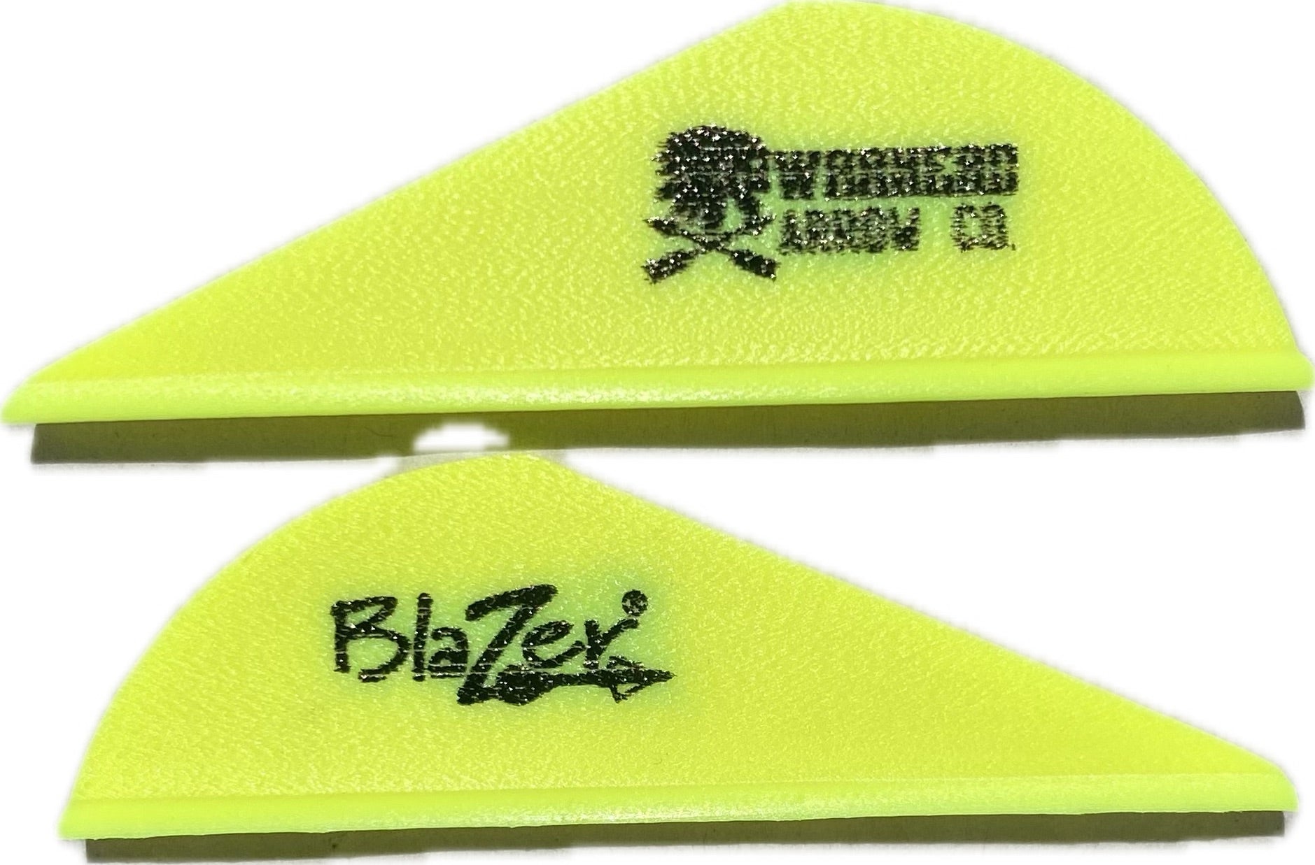 Blazer Warhead logo vanes neon yellow 36 pk – Warhead Arrow Co.