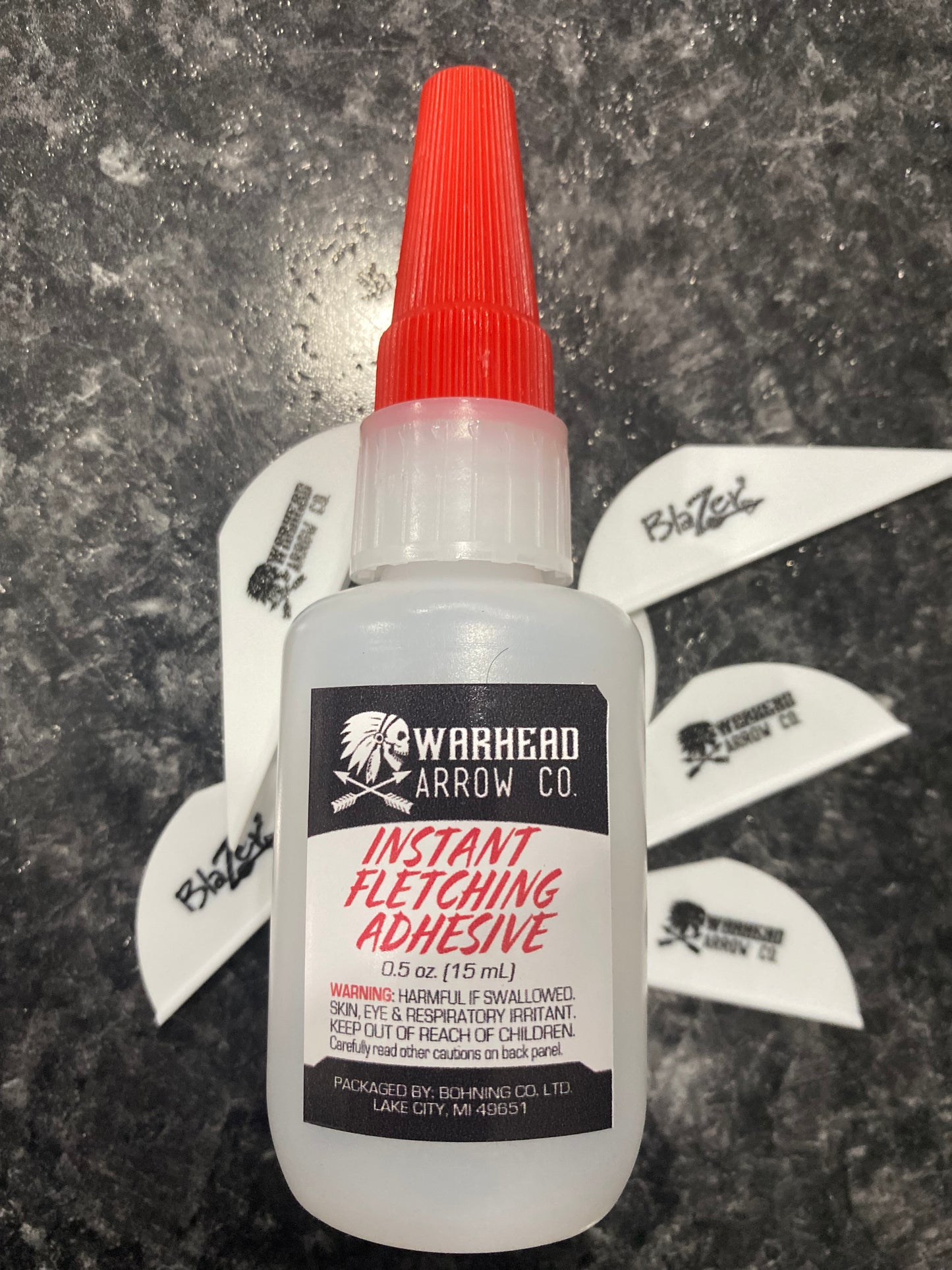 Warhead Arrow Co. Instant Fletching Adhesive 0.5 oz