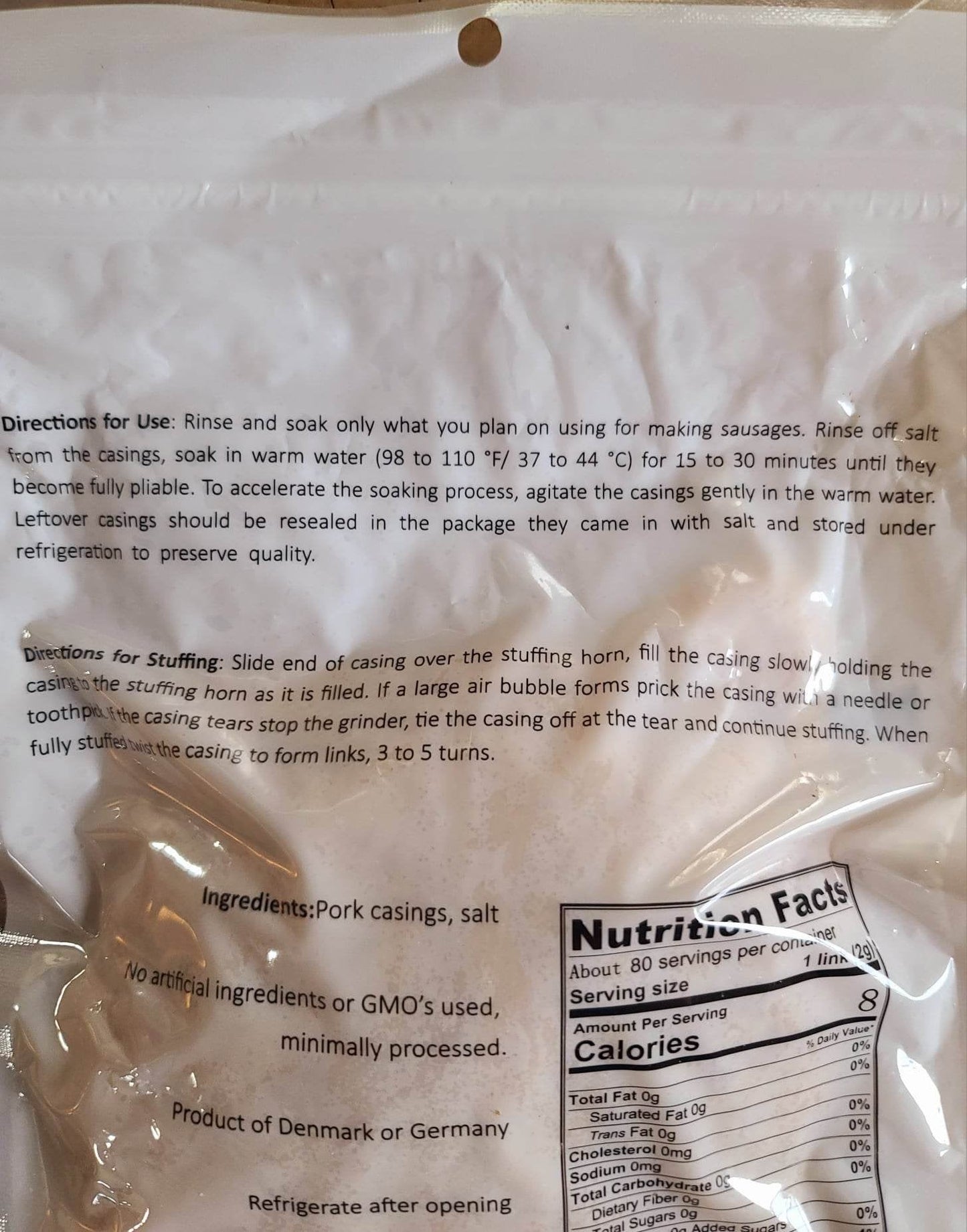 Natural Hog Casing