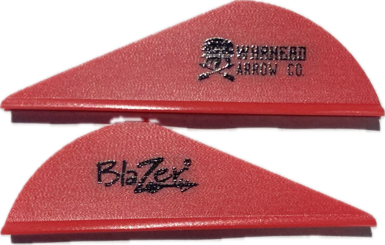 Blazer Warhead logo vanes red 36 pk – Warhead Arrow Co.