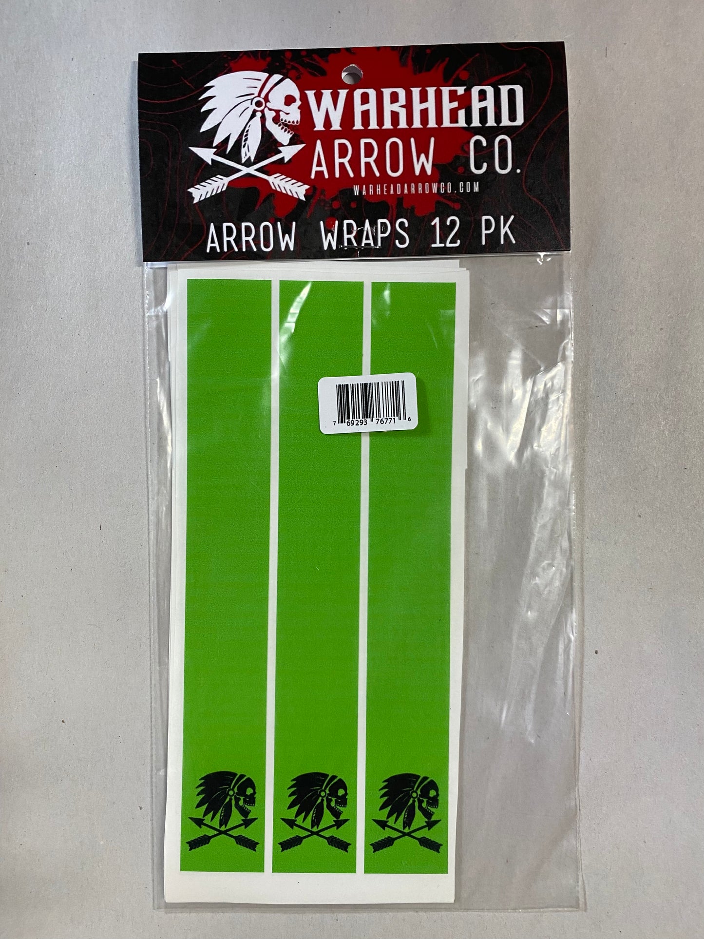 Warhead Arrow Wraps Green