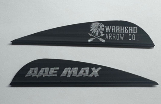 AAE Warhead logo Max Stealth Vanes 36 pack black