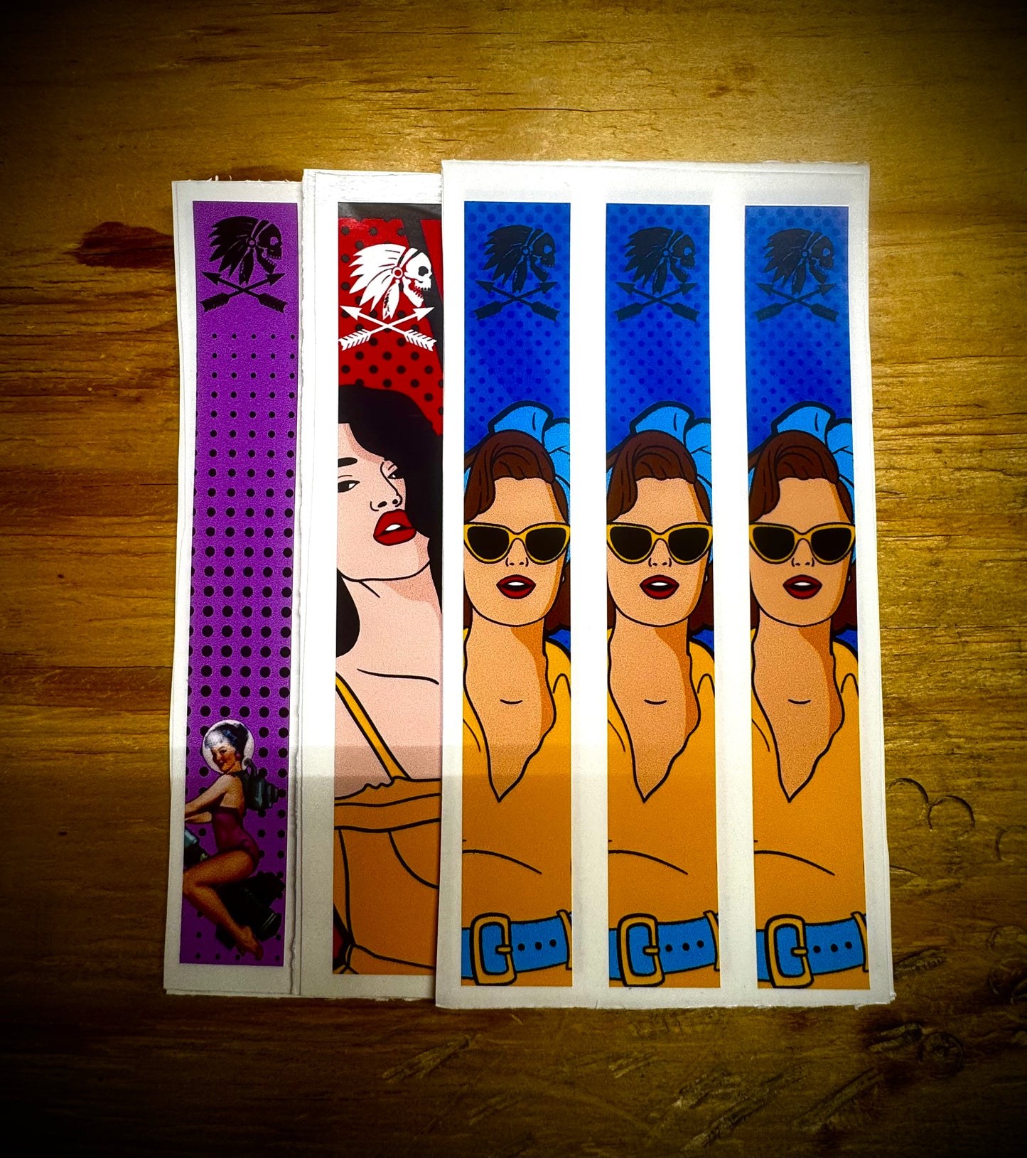 Old school pinup girl wraps