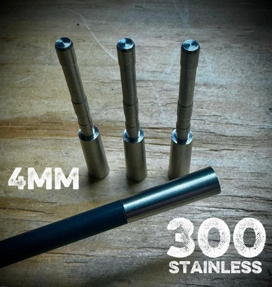 Tomahawk .165 stainless steel halfout 6 pk 300 spine