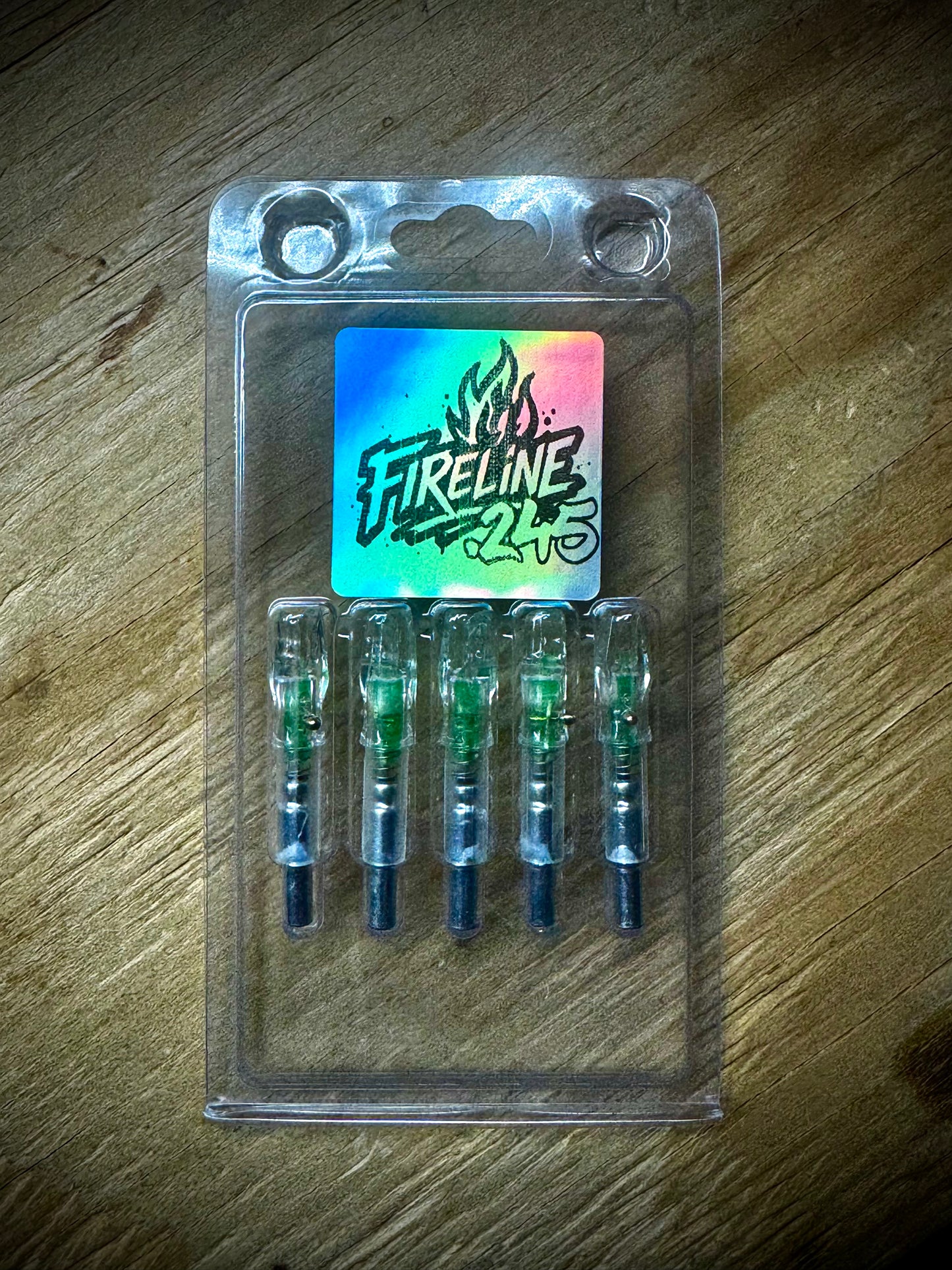 Warhead fireline lighted nock .245ID.