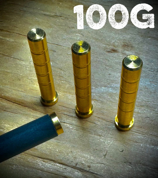 .245 brass 100 grain inserts 6 pk