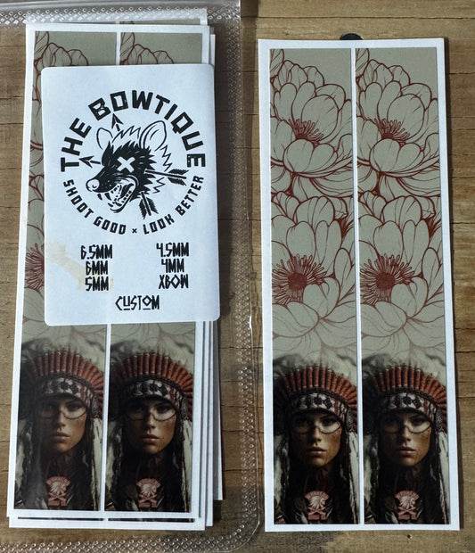 Native 5mm custom arrow wrap