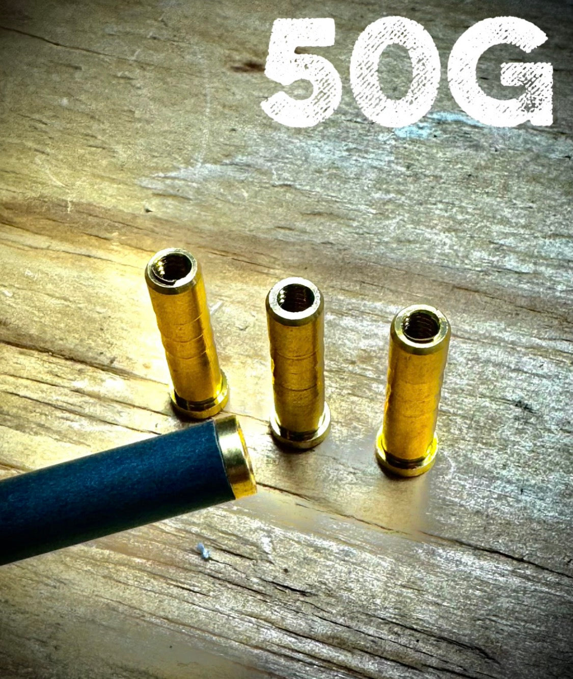 .245 brass 50 grain inserts 6 pk