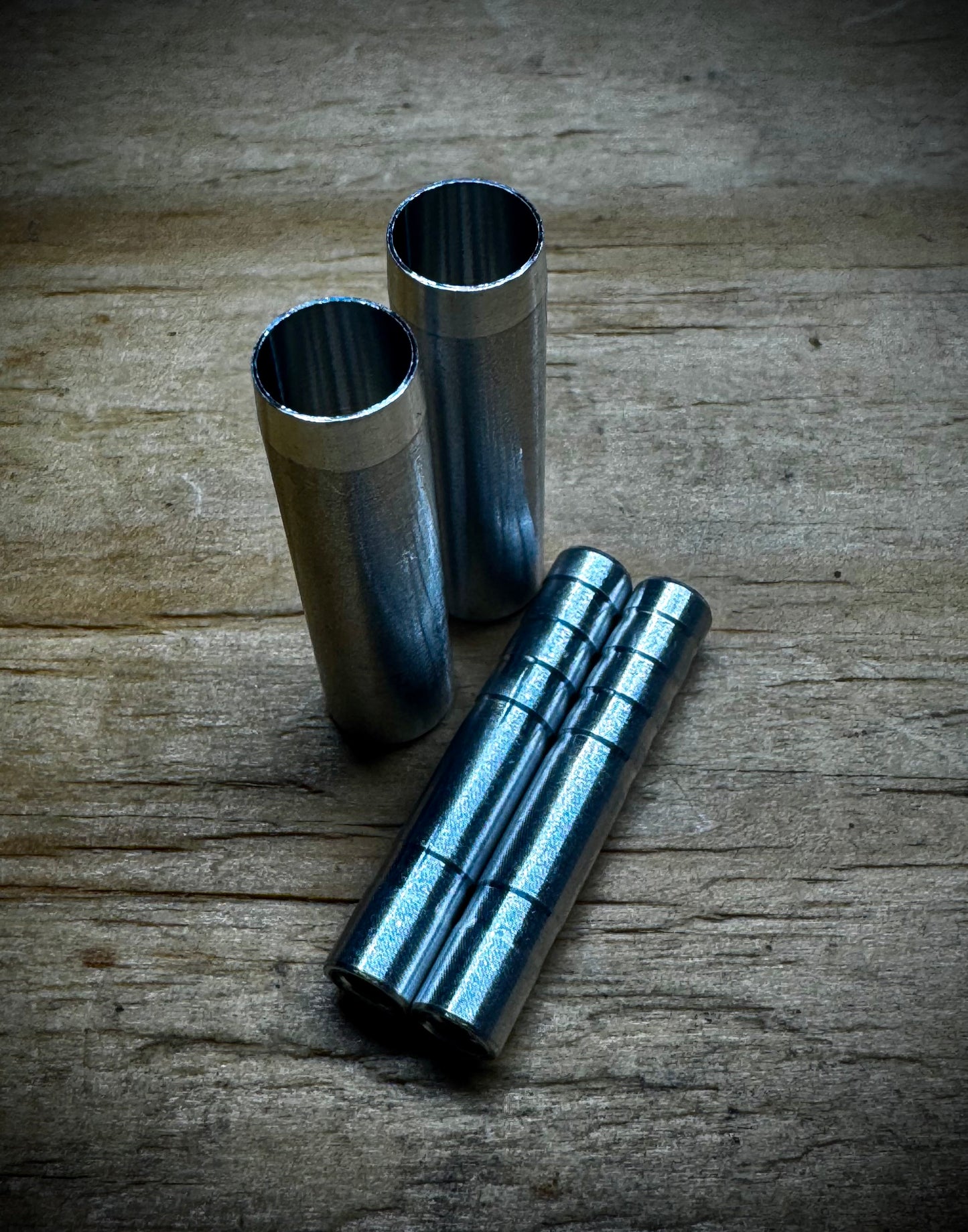 .204/5mm alluminum hidden insert/sleeve combo. 6pk