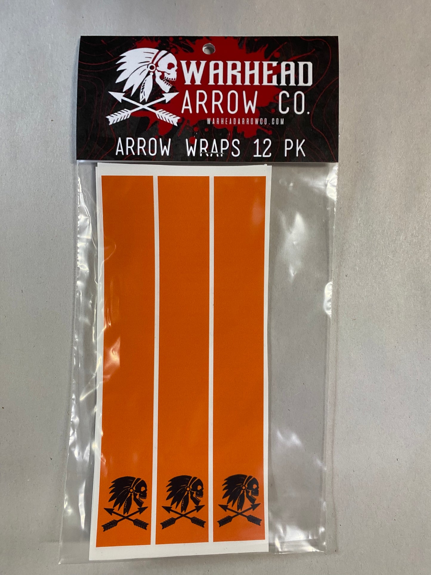Warhead Arrow Wraps Orange
