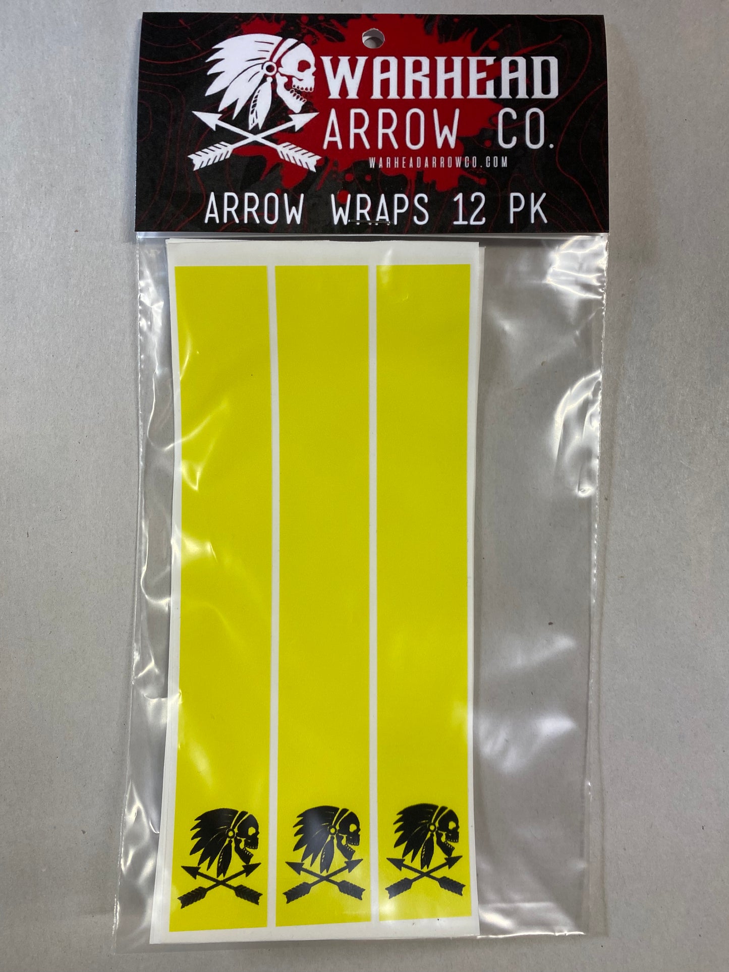 Warhead Arrow Wraps Yellow