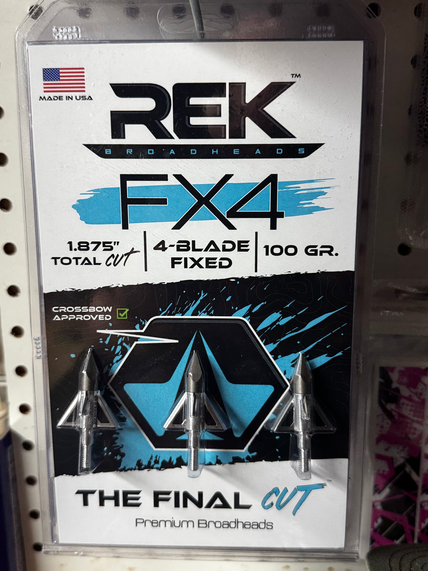 Warhead logo REK Broadheads.