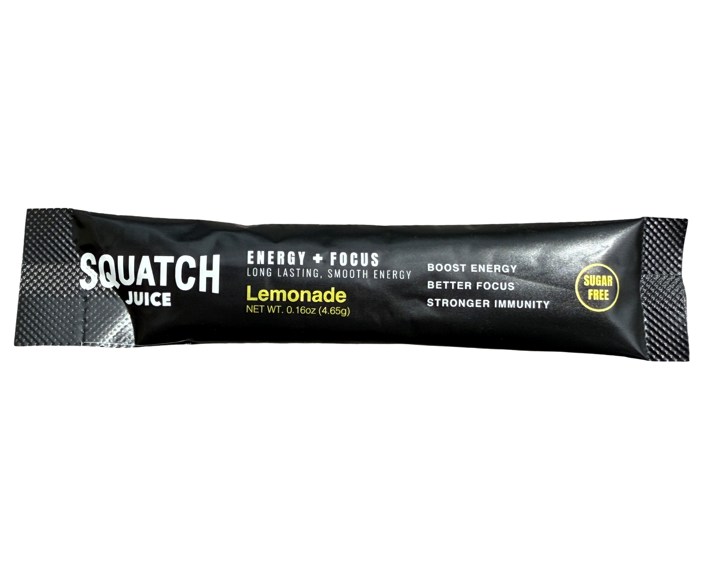 Squatch Juice Energy + Focus - 30 Sticks - Pineapple/Mango, Watermelon, Lemonade, Strawberry/Kiwi