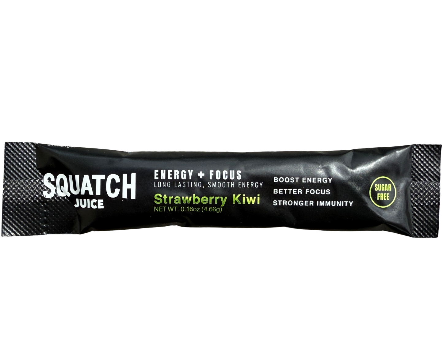 Squatch Juice Energy + Focus - 30 Sticks - Pineapple/Mango, Watermelon, Lemonade, Strawberry/Kiwi