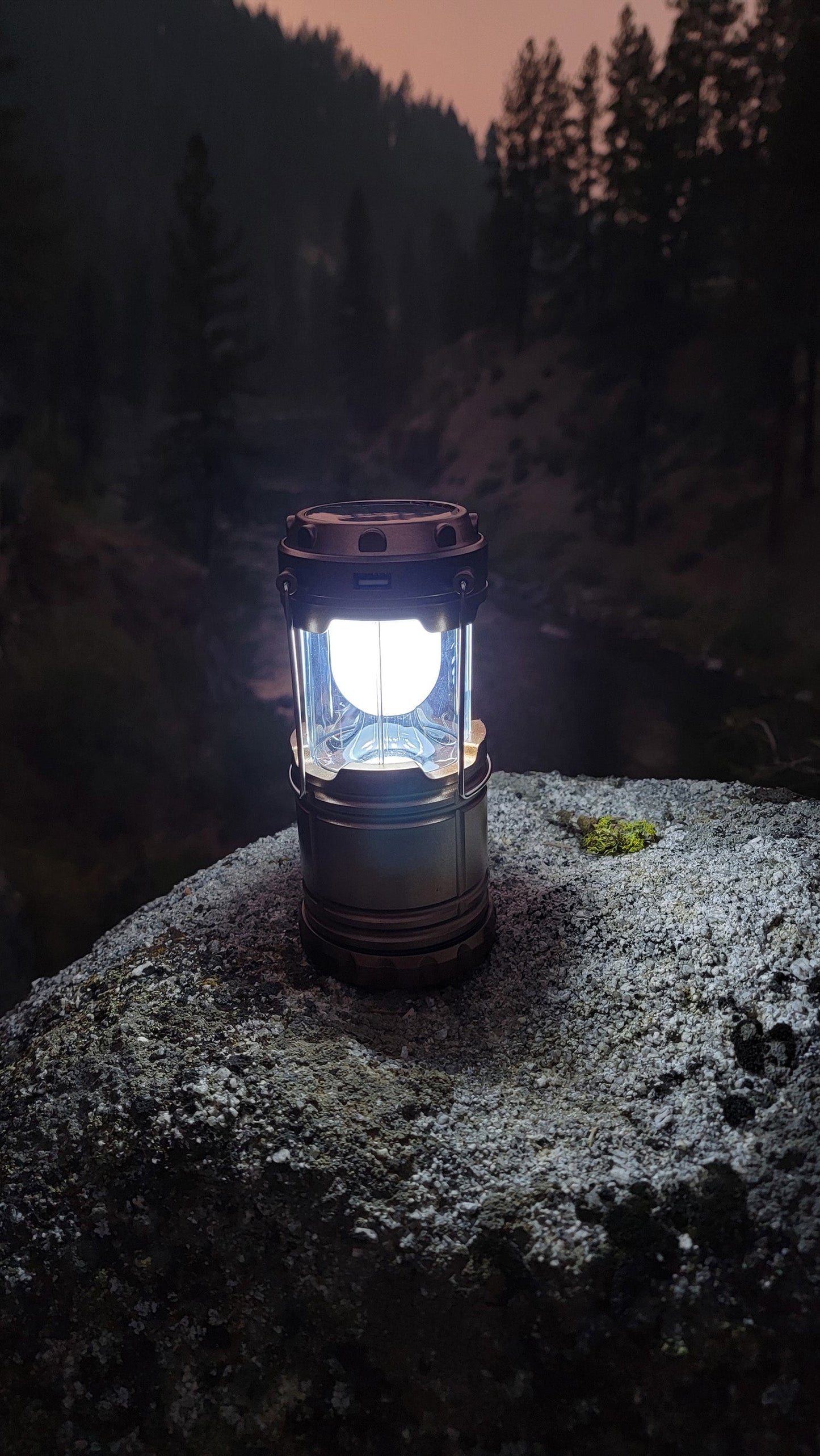 Collapsible Solar Lantern | Rechargeable LED Camping Light